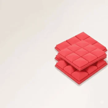AcousticNest High-Density Turbo Acoustic Panels, Premium Soundproofing for Studio Noise, Echo Reduction, and Absorption, with a 3D Design