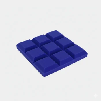 AcousticNest Cadbury Acoustic Foam Panels, High-Density, Premium-Grade Soundproofing for Studio Noise, Echo Reduction, and Absorption with 3D Structure