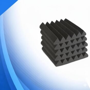 AcousticNest High-Density Wedge Acoustic Panels, Premium Soundproofing for Studio Noise, Echo Control, and Absorption, Featuring a 3D Design