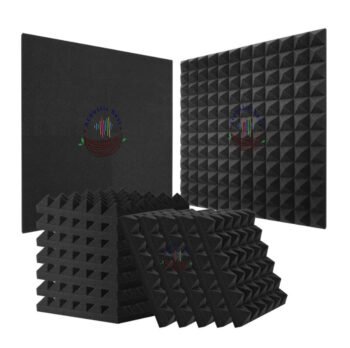 AcousticNest™ Pyramid Panels | Size 1x1 ft | Thickness 50 mm | Soundproofing for Studio, Office, Home Theater