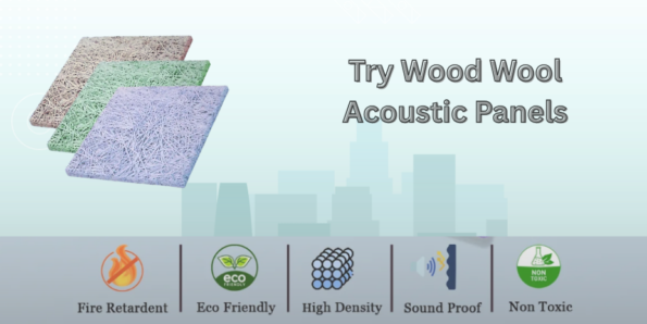 Wood Wool Accoustic Panels