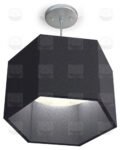 AcousticNest™ Hex LED Lights | Size 10 inch x 9 inch | Home and office Decor interior Designs | Architecture Sound Proofing Acoustics