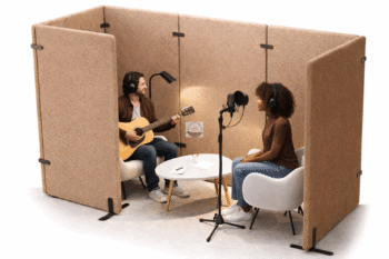 AcousticNest™ Vocal Booth | Size 8 ft x 4 ft | Home and office Decor interior Designs | Sound Proofing Acoustics