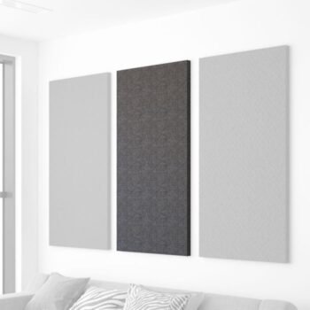 Acoustic Fabric Panel | Studio Sound Absorber Acoustic Panel Fabric Wrapped | Soundproof Wall Panel | 25 mm thick | High NRC | Home Studio, Office, Meeting Room