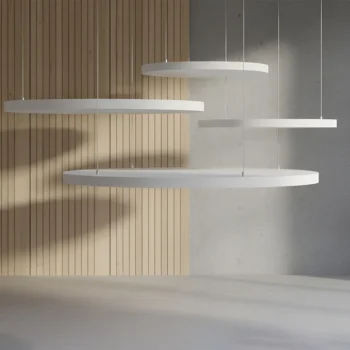 Acoustic Circle Clouds | Studio Sound Absorber Acoustic Clouds | Diameter- 600 mm and 1200 mm | 27 mm thick | High NRC | Soundproof Ceiling Panel | Home Studio, Office, Meeting Room