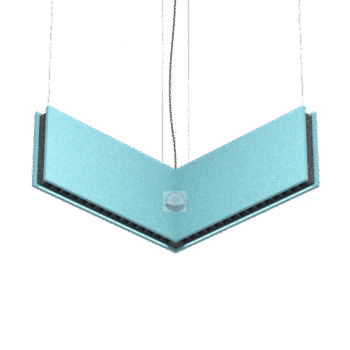 AcousticNest™ Spoke LED Lights | 22 inch x 5 inch | Home and office Decor interior Designs | Architecture Sound Proofing Acoustics