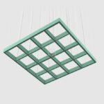 AcousticNest™ Line LED Lights | Size 24 inch | Home and office Decor interior Designs | Architecture Sound Proofing Acoustics