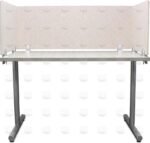 AcousticNest™ Table Divider | Size 24 inch x 72 Inch | Home and office Decor interior Designs | Architecture Sound Proofing Acoustics